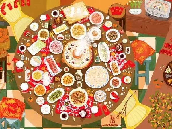 這些年夜飯宣傳廣告語，把顧客吸引到你的餐廳！