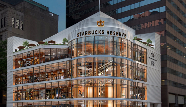 光中國(guó)同店銷售就增了 7%，星巴克重申全球開 12000 家新店的小目標(biāo)|餐飲界
