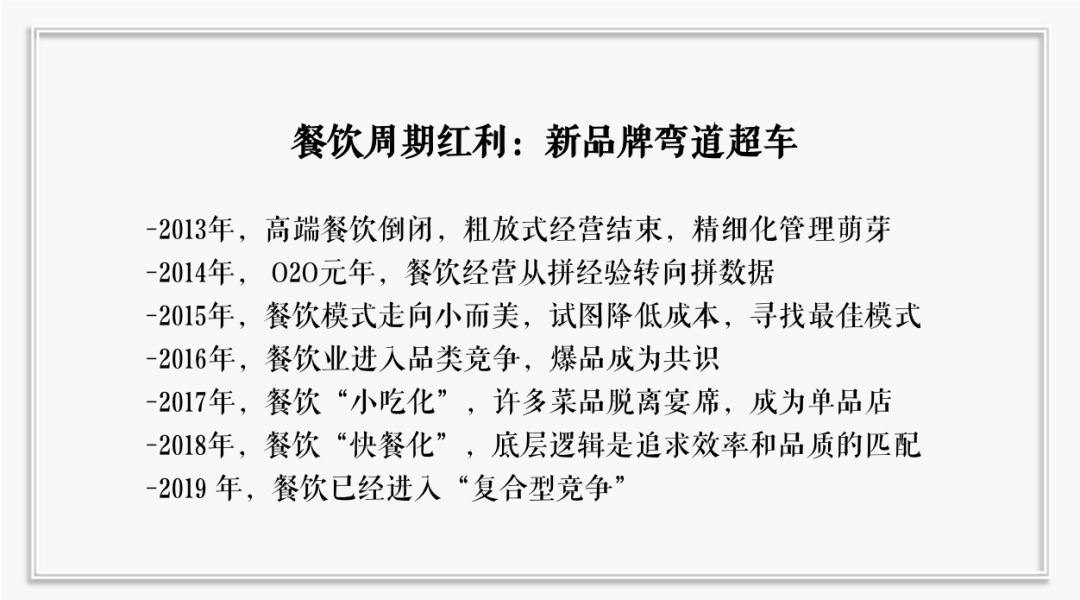吳憨子：搶奪餐飲周期紅利，先裁掉白領(lǐng)