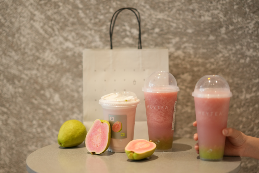 喜茶芭樂(lè)系列應(yīng)季切換紅心芭樂(lè)，持續(xù)帶來(lái)差異化的風(fēng)味創(chuàng)新